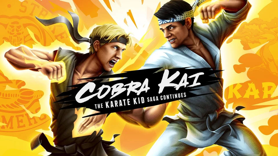 Обложка Cobra Kai The Karate Kid Saga Continues
