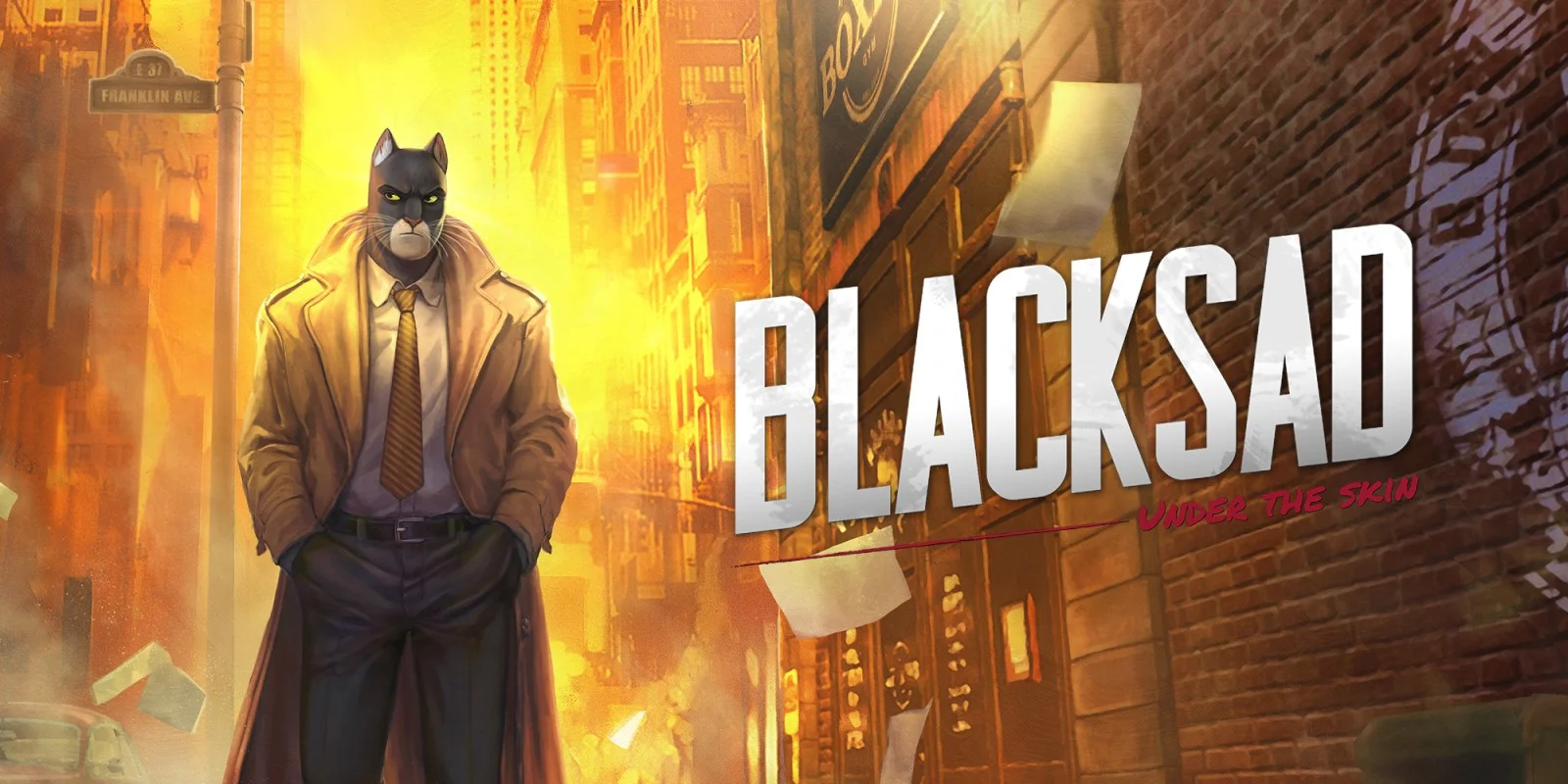 Обложка Blacksad Under the Skin