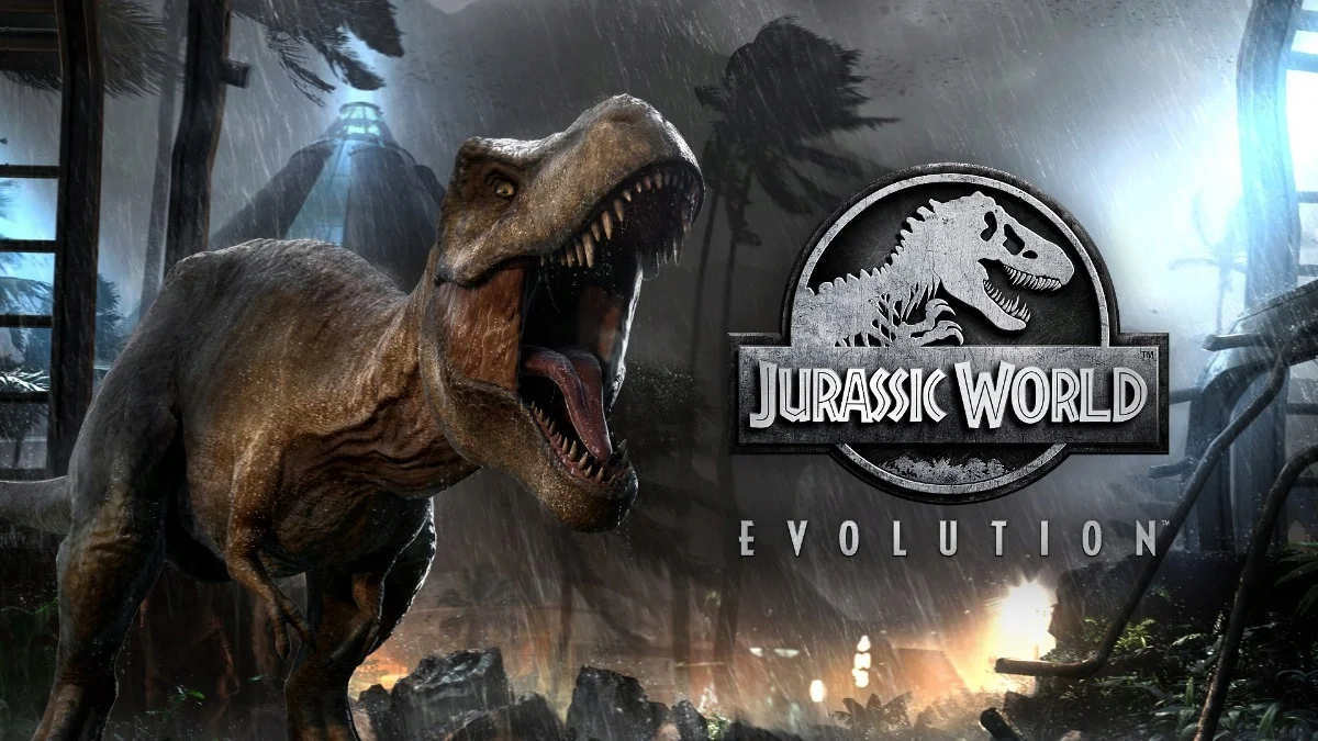 Обложка Jurassic World Evolution