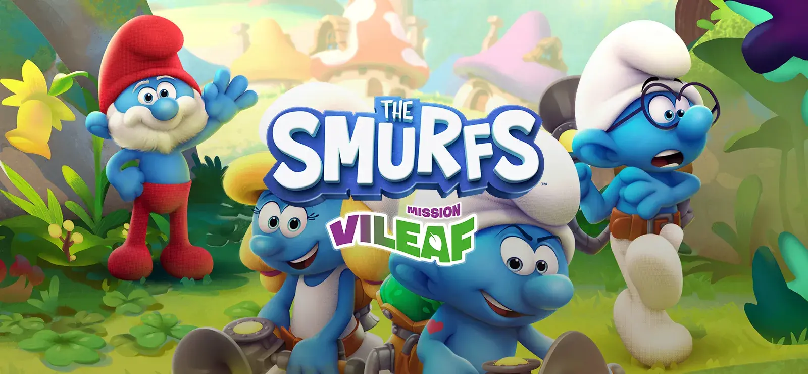 Обложка The Smurfs Mission Vileaf