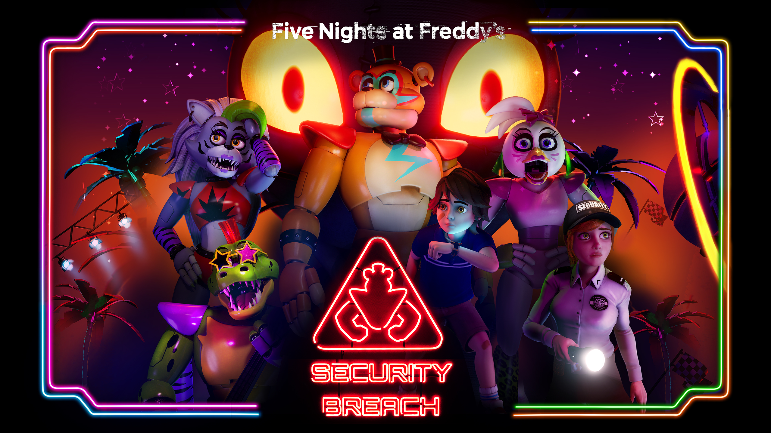 Обложка Five Nights at Freddy`s: Security Breach