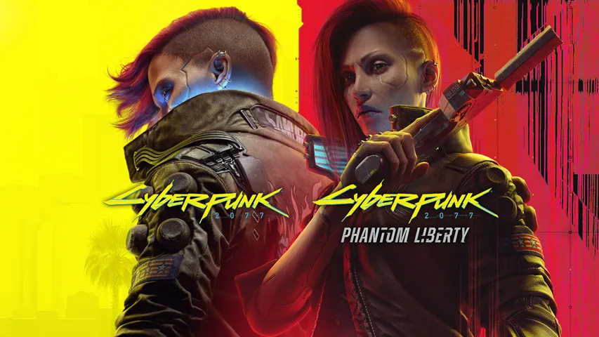 Обложка Cyberpunk 2077 и Phantom Liberty DLC