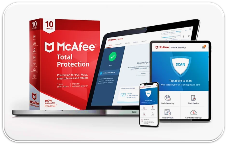 Mcafee virusscan. MCAFEE. Макафи антивирус. MCAFEE компания. MCAFEE total Protection.