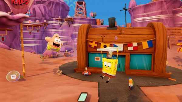 Скриншот SpongeBob: The Cosmic Shake