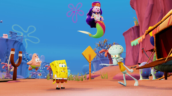 Скриншот SpongeBob: The Cosmic Shake
